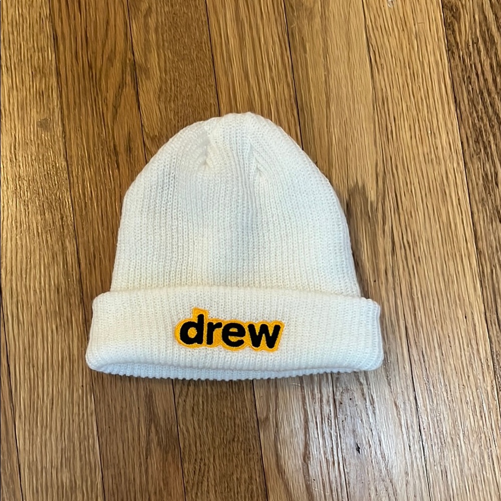 Drew House White Beanie